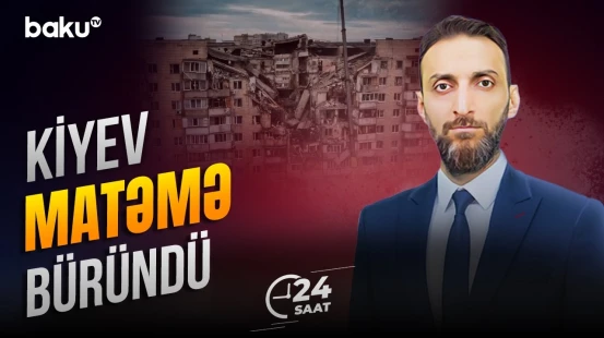Kiyevdə dəhşət: Rusiya raketləri dinc sakinlərə qarşı yönəldi - 24 SAAT