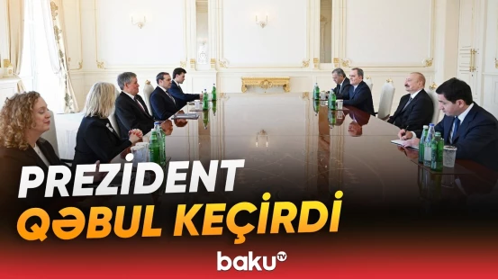 İlham Əliyev ABŞ Senatının Xarici Əlaqələr Komitəsinin üzvü ilə nələri müzakirə etdi? - Baku TV