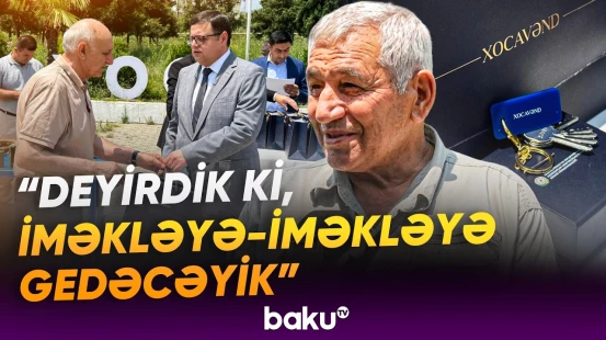 "Danışanda daha da kövrəlirik..." | Duyğulanan sakinlər hisslərini bölüşdü - Baku TV