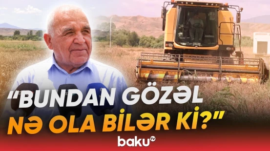 33 ildən sonra Ağalı kəndində məhsul yığımı bərpa olundu - Baku TV