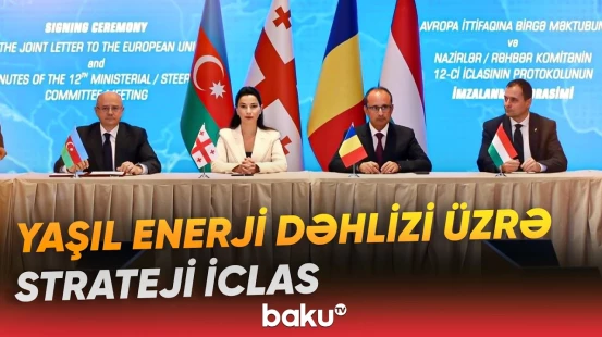 Bakı yaşıl enerji tərəfdaşlarının növbəti iclasına ev sahibliyi edib - Baku TV