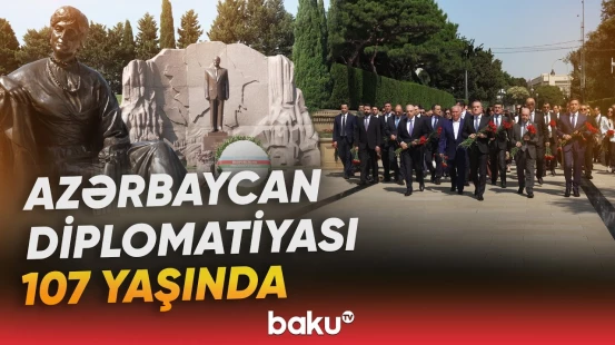 "Milli maraqlara əsaslanan xarici siyasət kursunu Ulu Öndər yaradıb" |  Ceyhun Bayramov - Baku TV