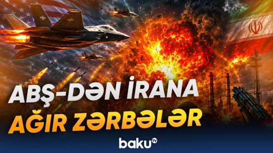Yaxın Şərqdə gərginlik artır | İranda 170-dən çox hədəf vuruldu - Baku TV