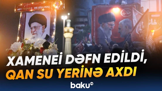 Xameneinin dəfn olunduğu yerdə dəhşətli terror | Kimlərə atəş açıldı? - Baku TV