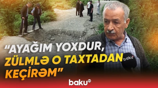 "Su aparıb, tədbir görən yoxdur!" - Kənd sakinləri dəhşət yaşadı | "O dəfə balaca uşaq..." - Baku TV