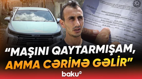 Vətəndaş bir vaxtlar icarəyə götürdüyü avtomobilə görə niyə işə düşdü? - Baku TV