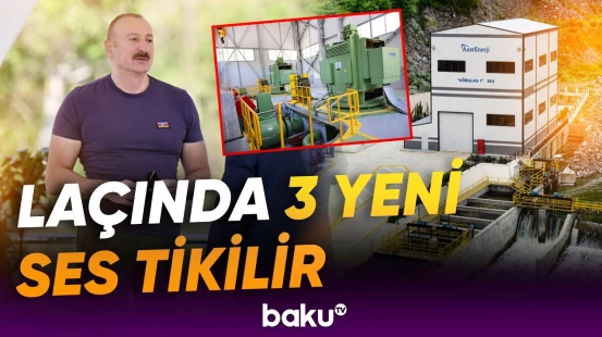 Prezident yeni su elektrik stansiyalarının onlayn formatda açılışında iştirak edib - Baku TV