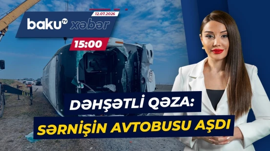 Hacıqabulda ağır qəza | Sərnişin avtobusunun aşma səbəbi nədir? - Baku TV