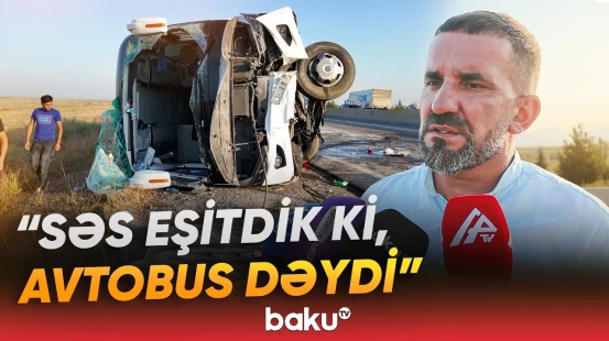 "Bilmədim necə oldu" | Hacıqabulda ağır qəza: "Gördüm ki, idarə edə bilmirəm" - Baku TV