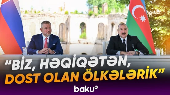 "Azərbaycan və Slovakiya arasında əməkdaşlıq sadəcə bir sənəd deyil" | Peter Pelleqrini - Baku TV