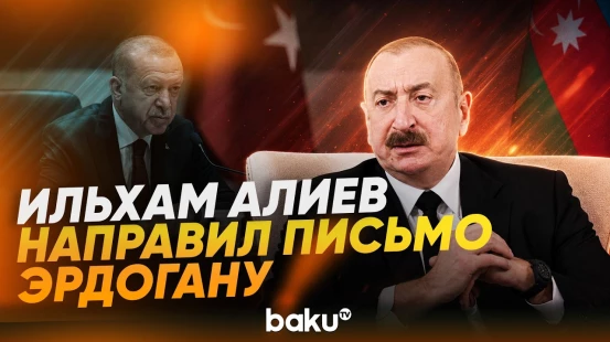 Президент направил письмо Эрдогану в «День демократии и национального единства» - Baku TV | RU