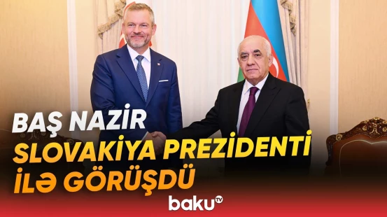 Əli Əsədov və Peter Pelleqrini arasında hansı məsələlər müzakirə olundu? - Baku TV