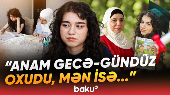 Ana və qızı eyni anda məzun oldu | "Ailə qurmuşdum deyə təhsilim yarımçıq qalmışdı..." - Baku TV
