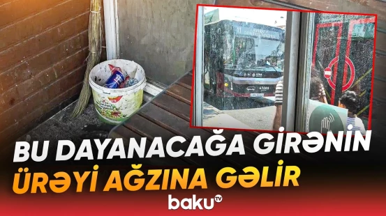 Sərnişinlər bu müasir dayanacaqdan niyə qaçırlar? - Gecələr burada nə baş verir? - Baku TV