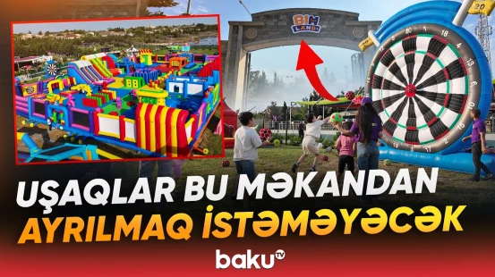 Bakıda əyləncənin yeni ünvanı: "BIMLAND"da uşaqları nələr gözləyir? - Baku TV