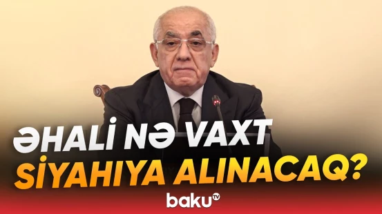 Əhalinin siyahıyaalınması ilə bağlı hansı yeniliklər ediləcək? - Baku TV