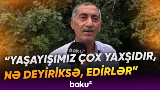 Doğma yurduna qayıdan Xocalının Badara sakinləri Baku TV-yə danışdı - Baku TV