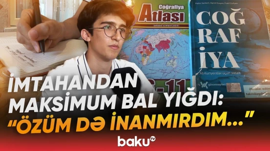 "Əsas məsələ çox oxumaq deyil" | Həmyaşıdlarına örnək olan Paşa uğurunun sirlərini bölüşdü - Baku TV