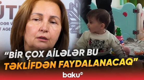 Dövlət özəl bağçalarda oxuyan uşaqların təhsil haqqına 70 faizədək dəstək verəcək - Baku TV