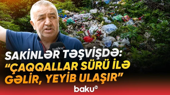 “Kömək edin, bizim də canımız qurtarsın” | Çıxılmaz durumda qalan sakinlərdən sərt etiraz - Baku TV