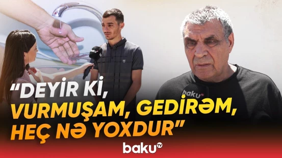 Qızmar yay günlərində susuz qalan sakinlər | 10 aylıq problem niyə həll edilmir? - Baku TV