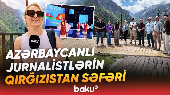 Qırğızıstanın media təcrübəsi ilə tanışlıq | Azərbaycanlı jurnalistlər “Kabar” İA-da olublar