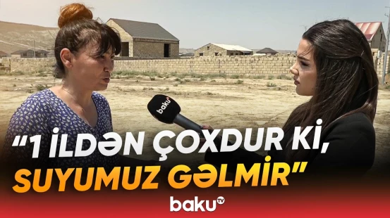 Qobu sakinlərinin su ilə sınağı | Vətəndaşlar isti yay günlərində niyə susuz qalıb? - Baku TV