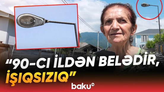 Oğuzun küçələri niyə qaranlığa qərq olub? - Baku TV