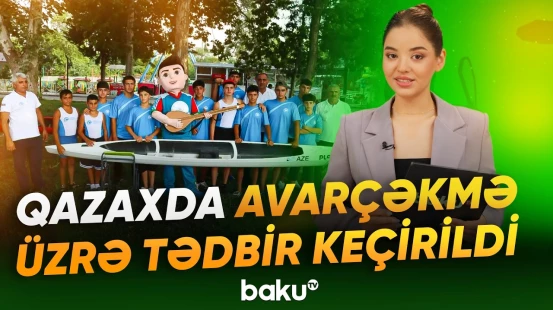 Qazaxda avarçəkmə tədbiri böyük maraq doğurdu - Baku TV