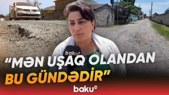 "Xəcalət çəkirik, uşaqlarımızı..." | Problemi həll edilməyən sakinlər özündən çıxdı - Baku TV