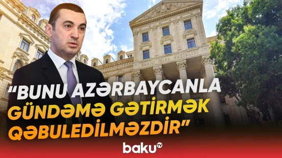 Rəsmi Bakı Moskvaya etirazını bildirdi | Ayxan Hacızadədən “Baku TV”yə açıqlama - Baku TV