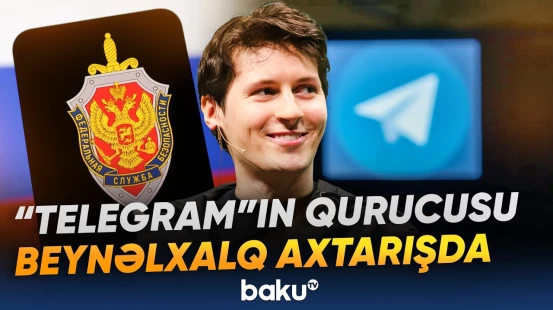 Rusiya "Telegram"ı hədəf aldı | Pavel Durov beynəlxalq axtarışa verildi - Baku TV