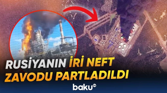 Rusiyaya kritik zərbə | Ukrayna ordusu PUA-larla hücuma keçdi - Baku TV