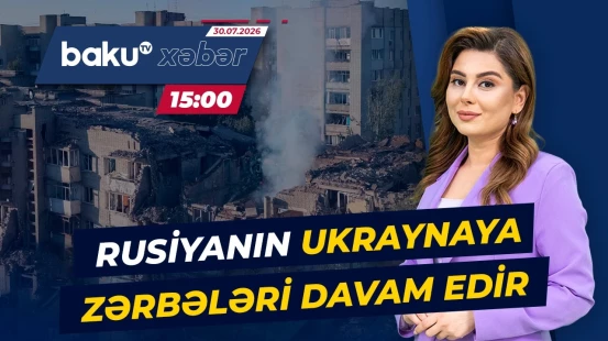 Kiyev şəhəri gecəboyu bombalanıb | Ölən və yaralananlar var - Baku TV CANLI