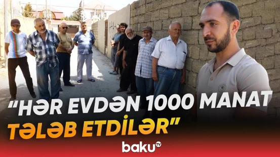 “Kiminsə büdcəsini doldurmaq istəmirik” | Saray sakinlərindən qanunsuz pul yığılır? - Baku TV