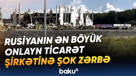 Dron hücumları ticarət əməliyyatlarını iflic etdi | Rusiyanın nəhəng platforması hədəfdə - Baku TV