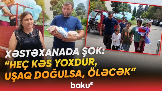 "Sistemin altından yarımçıq düşürdülər" | Motosikletlə doğuşa son anda çatdırılan qadın - Baku TV