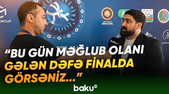 "İdmançılara zaman tanımalıyıq" | Olimpiya çempionundan maraqlı açıqlamalar - Baku TV