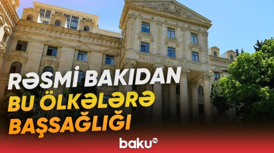 Azərbaycan XİN Yaponiya və Əlcəzairə başsağlığı ünvanladı - Baku TV