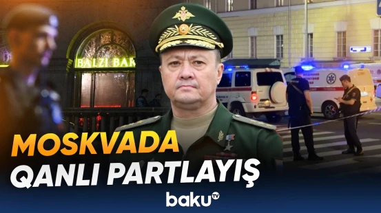 Rusiyanın paytaxtında dəhşətli anlar | Güclü partlayışın təfərrüatı - Baku TV