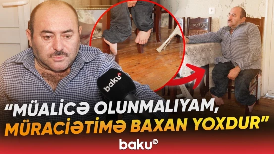 Əlillər protez və tibbi ləvazimat çatışmazlığından şikayət edir - Baku TV