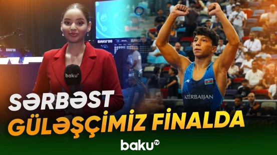 Güləş üzrə U-17 dünya çempionatı davam edir - Baku TV