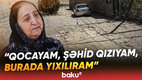“Dəfələrlə demişik, baxmırlar” | Problemi saymaqla bitməyən qəsəbədə acınacaqlı vəziyyət - Baku TV