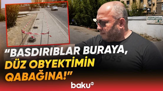 "Belə şey olmaz axı!" - Sakinlərin etirazı | "İcranın xəbəri yoxdur, dedilər, tapşırıqdır" - Baku TV