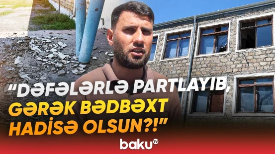 “Övladlarımız hər an təhlükədədir” | Sakinlər təşvişdə | “Yaxşı ki, heç kəsin başına...” - Baku TV