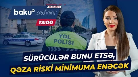 Yol polisindən sürücülərə çağırış | Təhlükəsiz ara məsafəsi ilə bağlı xəbərdarlıq - Baku TV CANLI