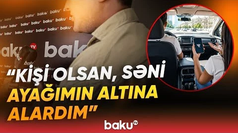 “Yaxşı edib ədəbsiz danışıram” | Taksi sürücüsü və sərnişin arasında dava - Baku TV