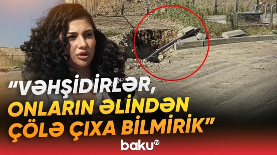 "Şikayət edirik, "Azərsu"nu günahlandırırlar" | Yaşayış kompleksinin sakinləri təngə gəlib - Baku TV