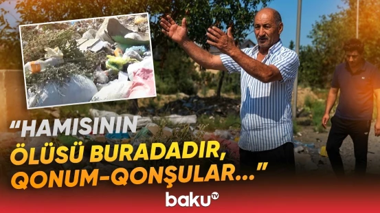 “Xəstəlikdir, baxın da bura, belə yaşayış olar?!" - Küçədə dəhşətə gətirən mənzərə - Baku TV