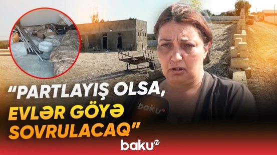 "Bu bizim üçün təhlükədir" | Sakinlərin etirazına səbəb olan YDM tikintisi - Baku TV
